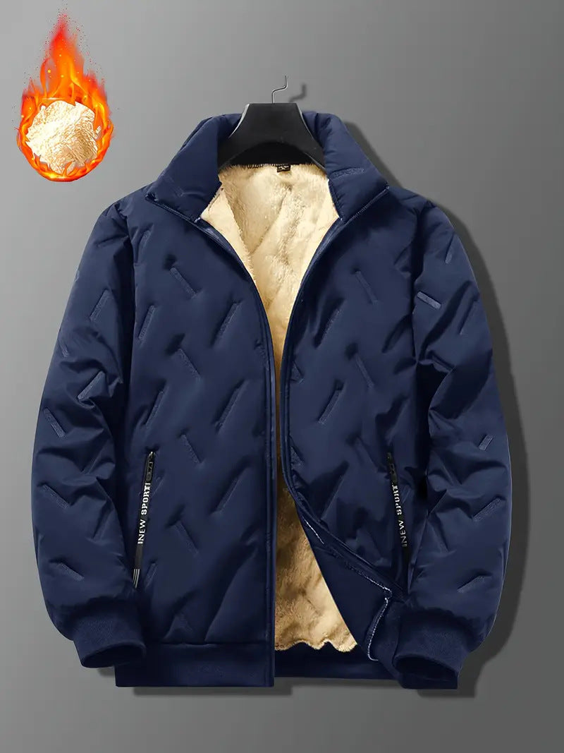 Berber Fleece Cotton Coat Fleece-lined Thickened Cold Protection Warm Winter