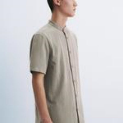 Summer Men’s Fashion Casual Tropical Printed Shirt Hawaiian Vacation Style Button Short Sleeve Cardigan