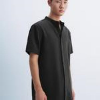 Summer Men’s Fashion Casual Tropical Printed Shirt Hawaiian Vacation Style Button Short Sleeve Cardigan