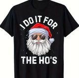 Men's Printed Short Sleeved Round Neck T-shirt