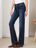 New Super Elastic Embroidered Pocket Jeans - Comfortable, Casual, And Fashionable, With Classic Button Closure Design - Retro Navy Blue, Perfect Choice For All Seasons