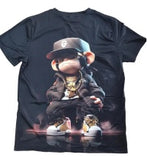 Men's Printed Short Sleeved T-shirt
