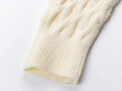 Cable Pullover Sweater Women's Clothing